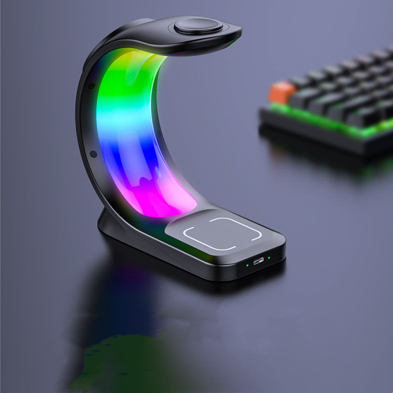 4 In 1 Magnetic Wireless Charger Fast Charging Station-Fast Charger for iPhone ,AirPods&Apple Watch